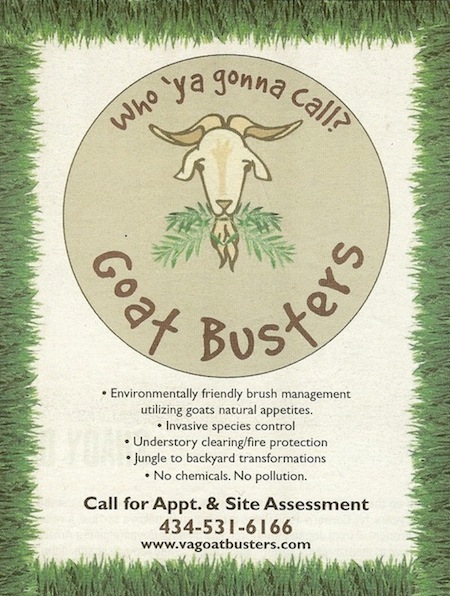 Click on the image to learn more about Goat Busters.