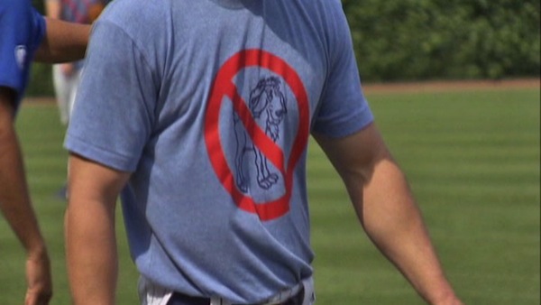 Cubs Anti-Goat Curse t-shirts