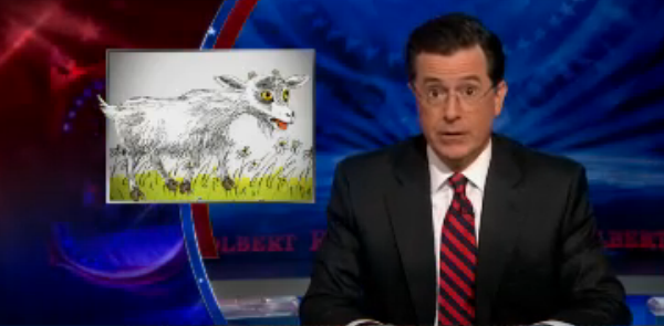 Colbert's love of goats EXPOSED!
