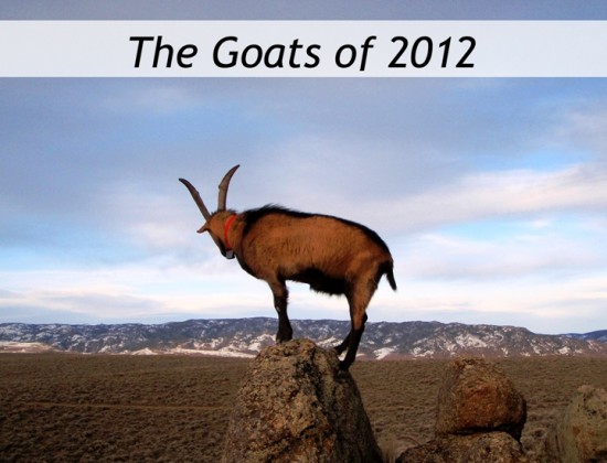 Nanny Goats in Panties 2012 calendar